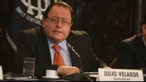 Julio Velarde. Foto: El Comercio