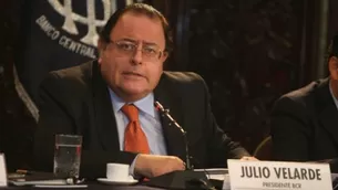 Julio Velarde. Foto: El Comercio