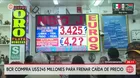 BCR compra 245 millones de dólares para frenar caída del precio