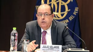 Julio Velarde. Foto: Andina. Video: Canal N