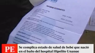 La madre denuncia que no hubo personal médico para ayudarla a ir al baño