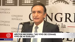 Héctor Becerril es acusado de permanecer a la organización criminal 'Los temerarios del crimen'. Foto: América Noticias