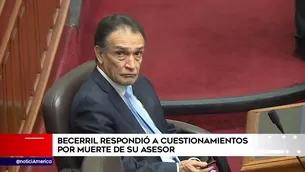 Héctor Becerril, congresista de Fuerza Popular. Foto: América Noticias