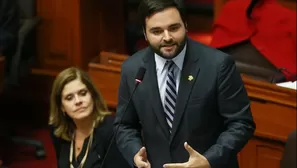 Alberto de Belaunde, congresista de la Bancada Liberal. Foto: Andina