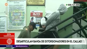 Extorsionadores cobraban cupo a colectiveros | Video: América Noticias