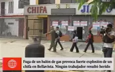 Bellavista: fuga en un balón de gas provocó explosión en chifa - Noticias de chifa