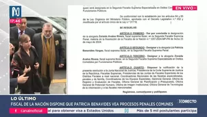 Patricia Benavides asume como fiscal suprema en la Segunda Fiscalía Suprema Penal