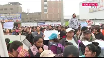 Un contingente policial se encuentra en el lugar para mantener el orden. / Video: Canal N