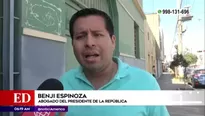 Benji Espinoza. América Noticias