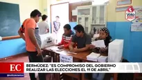 Un total de 260 mil peruanos serán miembros de mesa. América Noticias