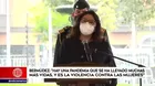 Bermúdez: Hay una pandemia que ha llevado más vidas que la COVID: la de la violencia contra las mujeres