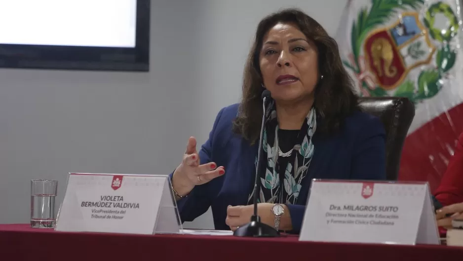 Violeta Bermúdez, jefa de Gabinete / Foto: Archivo El Comercio