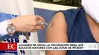 ¿Cuándo se inicia la vacunación para los adultos mayores con las dosis de Pfizer?