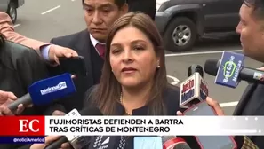 Karina Beteta se refirió a la ministra Gloria Montenegro. Foto: América Noticias