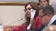 Betty Ananculi: comisión rechazó pedido para levantar su inmunidad