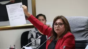 Betty Ananculí, congresista de Fuerza Popular. Foto: El Comercio