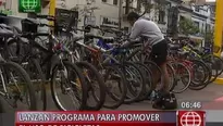   Cada vez es más común ver más espacios para bicicletas, un medio alternativo ante el caótico tráfico de Lima