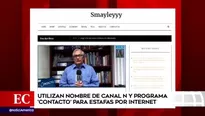 El sitio web cuestionado de nombre Smayleyyy