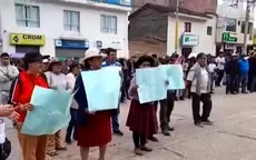 Huanta: Manifestantes se concentran en la plaza de Los Héroes - Noticias de boris johnson
