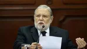 Ernesto Blume, presidente del TC. Foto: El Comercio