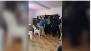 Denuncian violenta intervención policial en pleno matrimonio en Trujillo. Foto y video: América Noticias