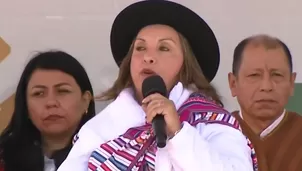 Dina Boluarte pidió a la población a rechazar la violencia y elegir candidatos que respeten la Constitución. / Video: Canal N