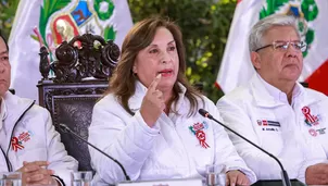 Dina Boluarte convoca mesa de trabajo por formalización minera. Foto: Presidencia. Video: Canal N