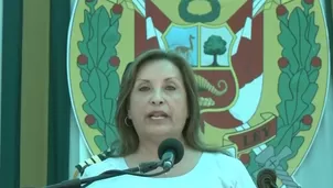 Dina Boluarte participa en la ceremonia de alta de los oficiales subalternos de servicios de la PNP. / Video: Canal N