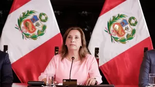 Dina Boluarte denuncia ser víctima de hostigamiento político. Foto y video: Canal N/Andina