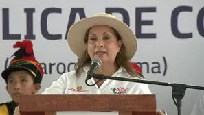 Presidenta participó en la inauguración de la institución educativa República de Colombia en Huarochirí. / Video: Canal N