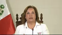 Dina Boluarte señaló que, en el contexto electoral, ciertos sectores buscan generar miedo. / Video: Canal N