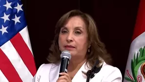 Dina Boluarte defendió su mandato hasta 2026 y afirmó que Perú ofrece seguridad a inversionistas./ Video: Canal N