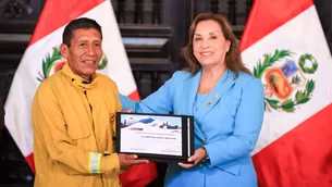 Presidenta Boluarte participó en firma de reglamento de Ley del Cuerpo de Guardaparques del Perú. Foto: Presidencia. Video: Canal N