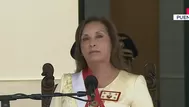 Boluarte garantiza paz y democracia junto a la PNP y las FF. AA.