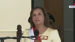 La presidenta de la República, Dina Boluarte, participó del aniversario número 36 de la Policía Nacional. / Video: Canal N