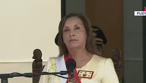 La presidenta de la República, Dina Boluarte, participó del aniversario número 36 de la Policía Nacional. / Video: Canal N