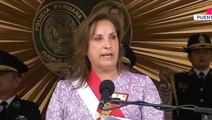 Dina Boluarte participó en la ceremonia de graduación de la promoción 2024 de alféreces de la PNP. / Video: Canal N