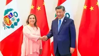 Dina Boluarte y Xi Jinping durante la visita oficial de la presidenta peruana a China. Foto: Presidencia. Video: Canal N