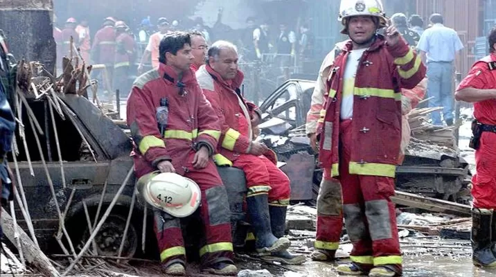 Bomberos. Foto: Bomberos Bomberos. Foto: Bomberos