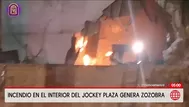 Bomberos controlan incendio en el interior del Jockey Plaza