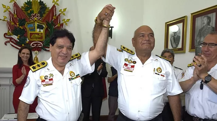 Andrés Ángeles Bachet es el nuevo comandante general. Foto: Andina Andrés Ángeles Bachet es el nuevo comandante general. Foto: Andina