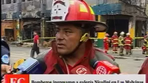 Bomberos controlaron incendio en Las Malvinas. Video: América TV