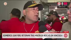 La Brigada USAR Perú retornó al país luego de participar durante una semana en las labores de búsqueda tras los terremotos./ Video: América Noticias