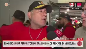 La Brigada USAR Perú retornó al país luego de participar durante una semana en las labores de búsqueda tras los terremotos./ Video: América Noticias