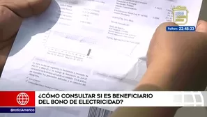 Otorgan bono de electricidad.