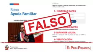 Ejecutivo sobre web falsa. Video: Canal N / Foto: Presidencia