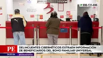 Bono familiar universal. América Noticias