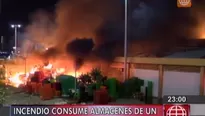 Incendio en Asia. América Noticias