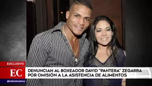 Ana Ayala es expareja del boxeador David "Pantera" Zegarra