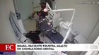 Brasil: Paciente frustra asalto en consultorio dental 